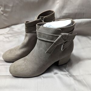 Size 9 Suede Mary Boot A New Day Taupe